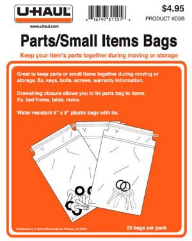 Rental store for PARTS SMALL ITEMS BAGS in Wilmington DE